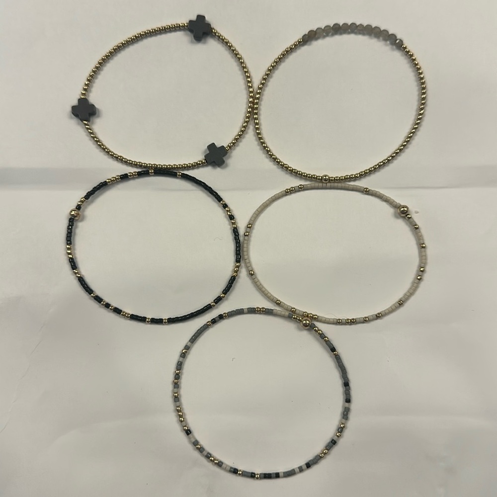 Enewton bracelets. Stretched but good condition